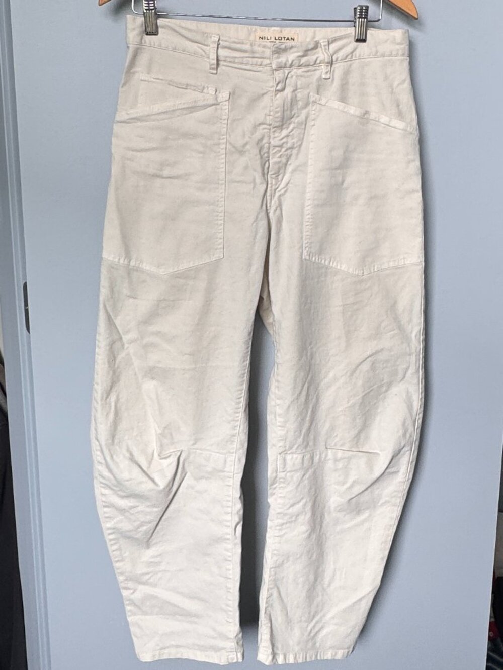Nili Lotan Shon bow leg pant - Picture 2 of 6